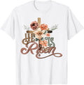 Retro Groovy He is Risen Floral Jesus Easter Day Christians Unisex