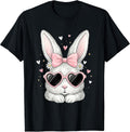 Cute Coquette Bow Sunglasses Tie Dye Rabbit Easter Bunny Unisex