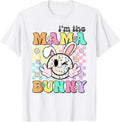 Groovy Mom Easter I'm The Mama Bunny Matching Family Easter Unisex