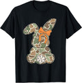 Cute Bunny Egg Hunter Rabbit Camouflage Easter Couples Girls Unisex