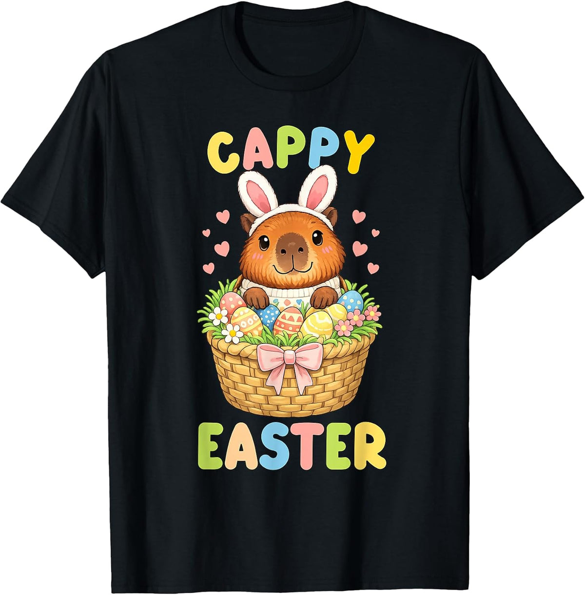 Cappy Easter Cute Capybara Bunny Ear Unisex