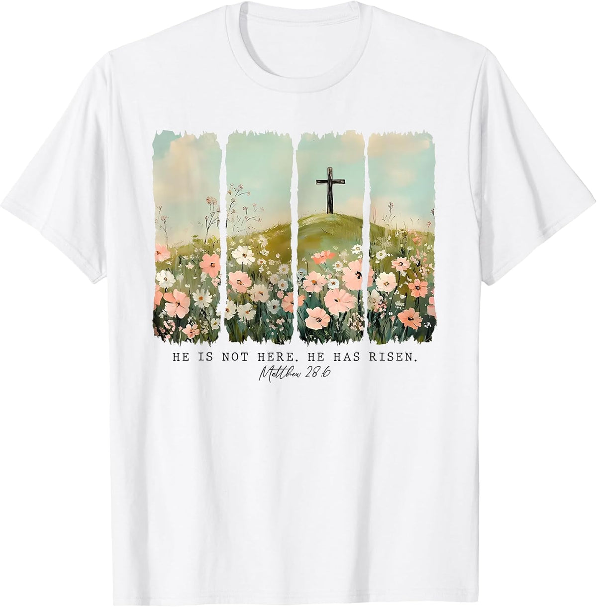 He Is Not Here He Has Risen Just As He Said Easter Christian Unisex