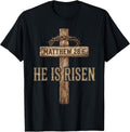 He is Risen Easter Design for Christians and Believers Unisex