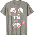 Cute Tita Happy Easter Bunny Matching Family Outfit Unisex