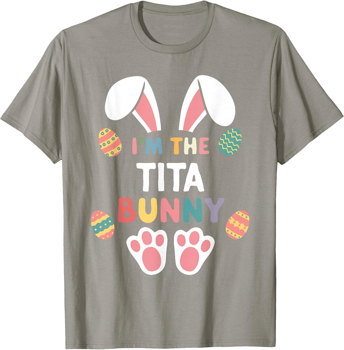 Cute Tita Happy Easter Bunny Matching Family Outfit Unisex