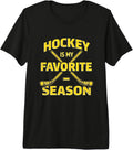 Hockey IS MY FAVORITE Season Hockey Season Sports Premium Tri-blend T-Shirt