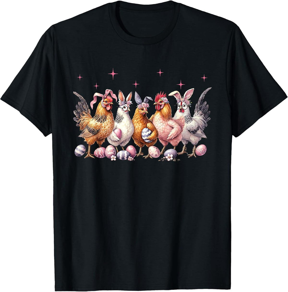 Easter Bunny Farm Chicken Bunny Ears Unisex