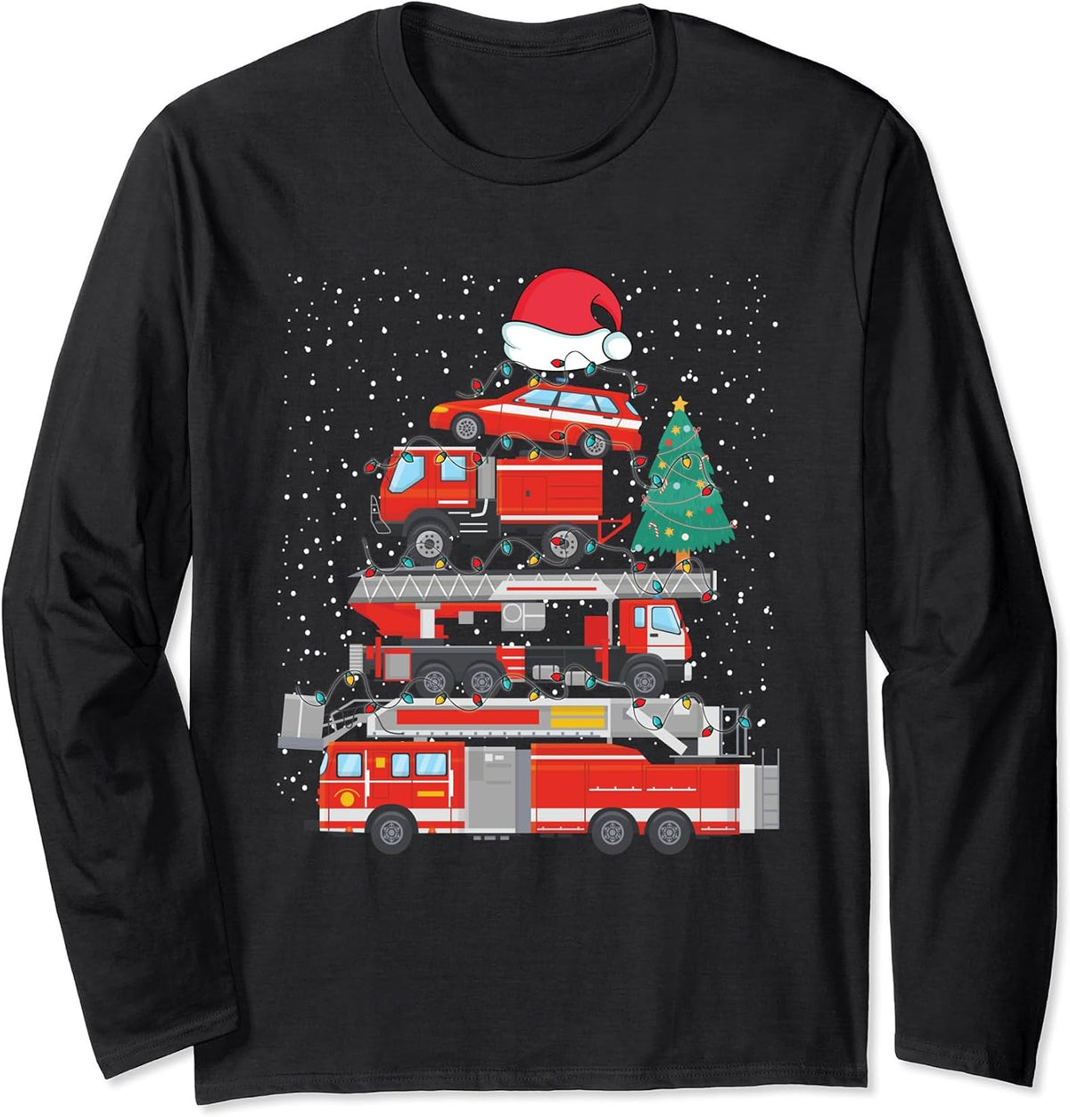 Christmas Fireman Funny Xmas Firefighter Tree Gift