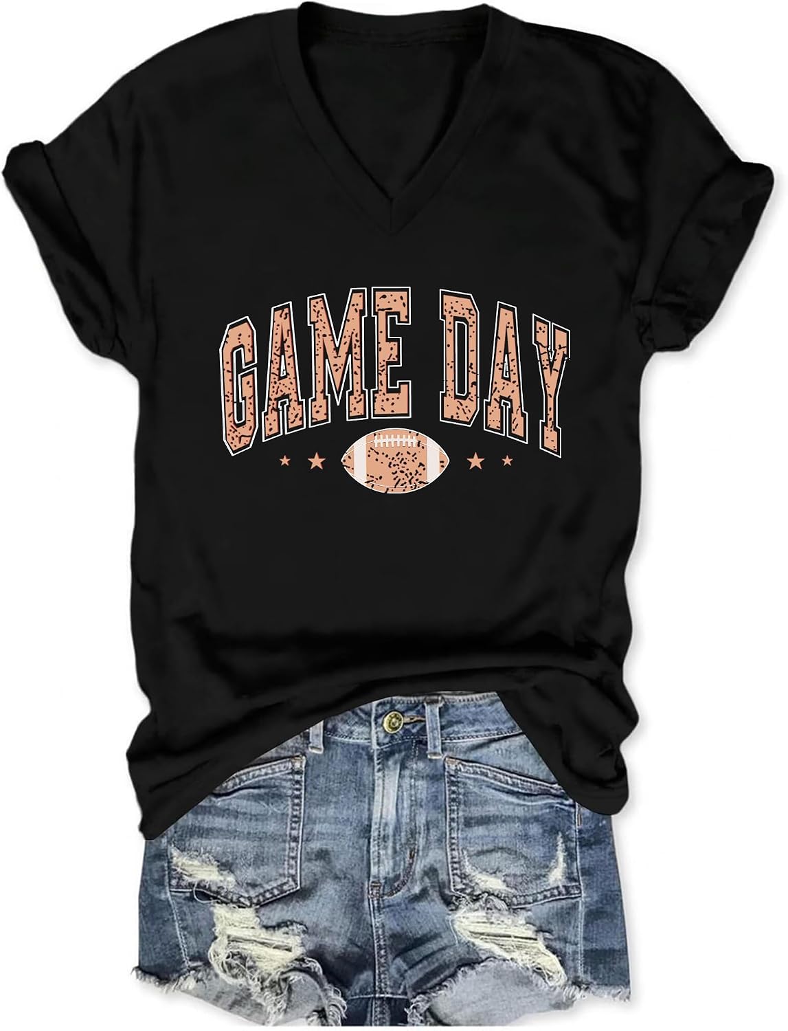 Game Day Football Shirts for Women: Football Mom T-Shirts