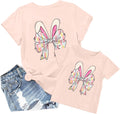 Mommy and Me Easter Outfits Mama and Me Bunny Matching Shirts Cute Peeps Graphic Tee Matching Family Easter Outfits