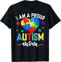 I'm A Proud Autism Mom Down Syndrome Awareness Mother Women T-Shirt