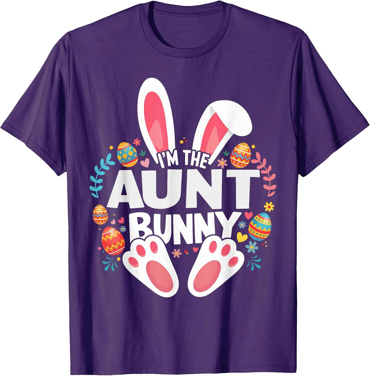 I'm The Aunt Bunny Matching Easter Family Unisex