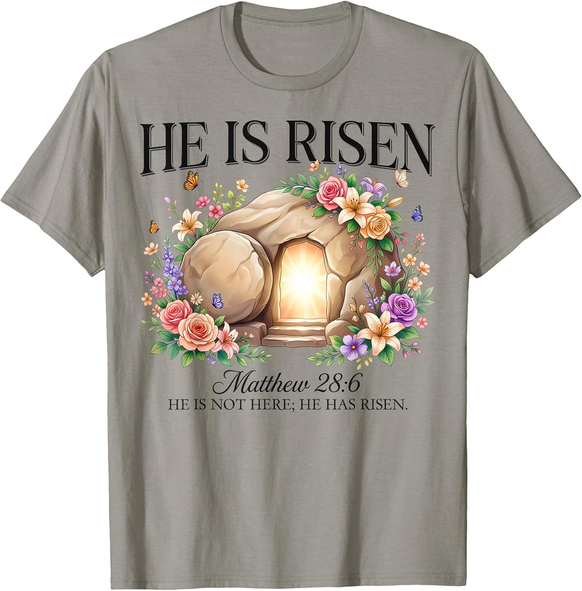 He is Risen Christian Easter Jesus Religious for Women Girls Unisex
