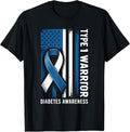 Type 1 Diabetes Awareness Diabetic T-Shirt