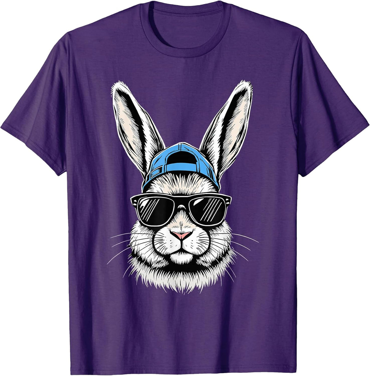 Cool Bunny Face Happy Easter Unisex