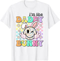 Groovy Dad Easter I'm The Daddy Bunny Matching Family Easter Unisex