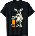 Easter Skater Bunny Skateboard Rabbit Skating Boys Kids Men Unisex