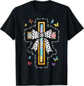 Easter Cross Bow He is Risen Christian Girls Kids Women Unisex