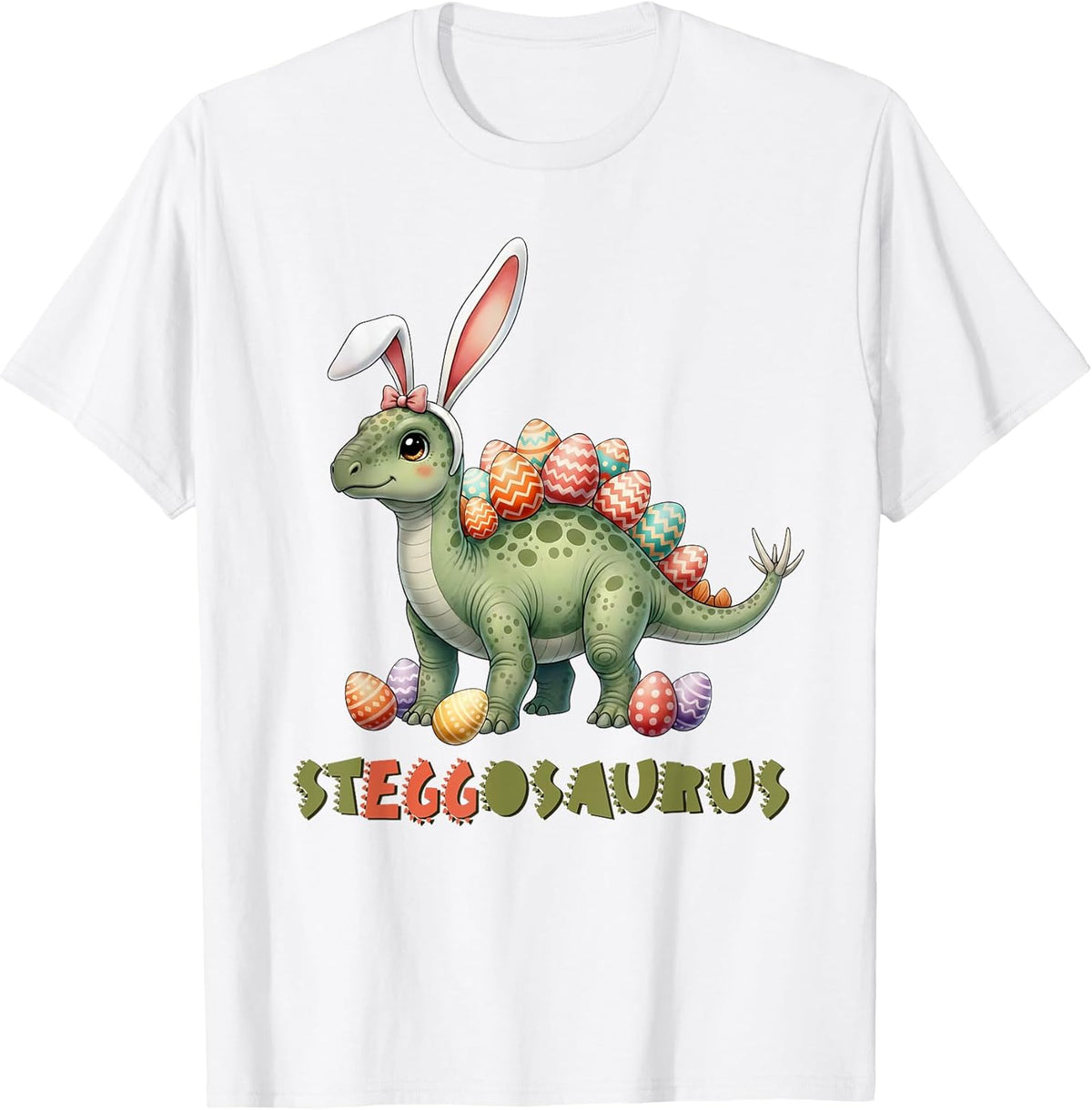 Easter Day Stegosaurus Lover Dinosaur Egg Hunt Steggosaurus Unisex