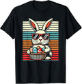 Retro Easter Bunny Men Women Kids Boys Girls Funny Easter Unisex