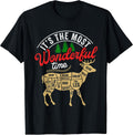 Deer Hunting Season Vintage Silhouette Retro Tee