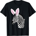 Zebra with Bunny Ears Funny Easter Kids Boys Girls Adults Unisex