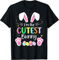 Im the cutest bunny girls boys funny matching easter family Unisex