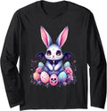 Gothic Easter Bunny – Spooky Cute Pastel Goth Design Long Sleeve Unisex