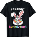 Easter Egg Hunt Supervisor Bunny Face Mom Dad Men Women Kids Unisex