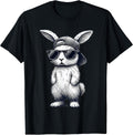Bunny Face with Sunglasses Cap Easter Day for Boys Men Kids Unisex