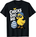 Chicks Dig Me Toddler Boy Easter Boys Easter Toddler Kids Unisex
