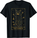 RPG Gamer Fumbler Dice Nerdy Geek Tarot Card Cat Men Women T-Shirt