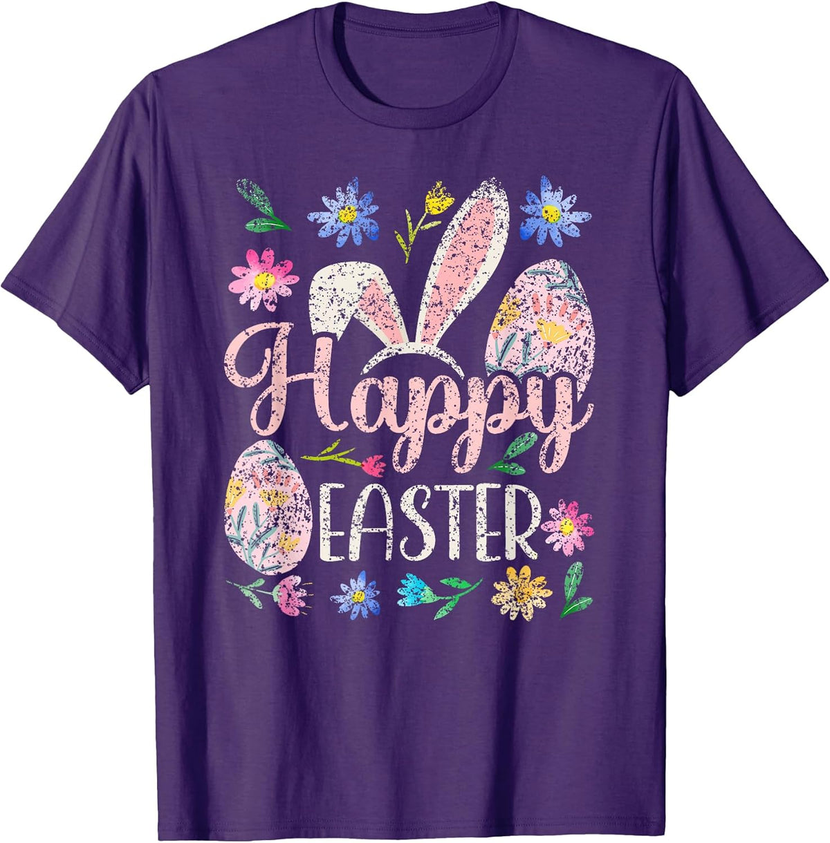 Happy Easter Sayings Egg Bunny Unisex