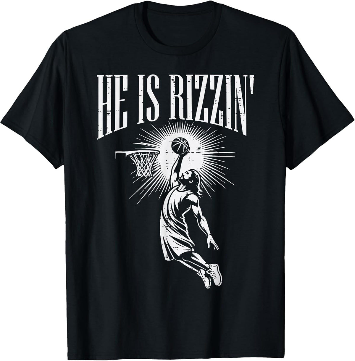 Easter He is Rizzin Christian Religious Boys Kids Men Teen Unisex