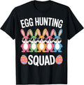 Cool Rabbit Egg Hunting Squad For Easter Crew Unisex