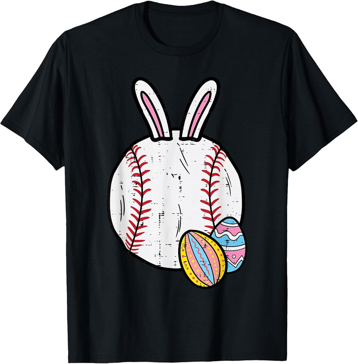 Easter Baseball Bunny Sports Men Boys Kids Toddler Youth Unisex