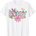Cute Honey Bow Bunny Ears Funny Easter Matching Unisex