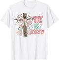 He is Risen Jesus Christian Happy Easter Day Women Kids Girl Unisex