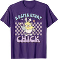 Retro Respiratory Therapist Easter Groovy RT Chick Spring Unisex