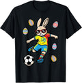 Easter Bunny Soccer Kick Rabbit Football Boys Kids Youth Men Unisex