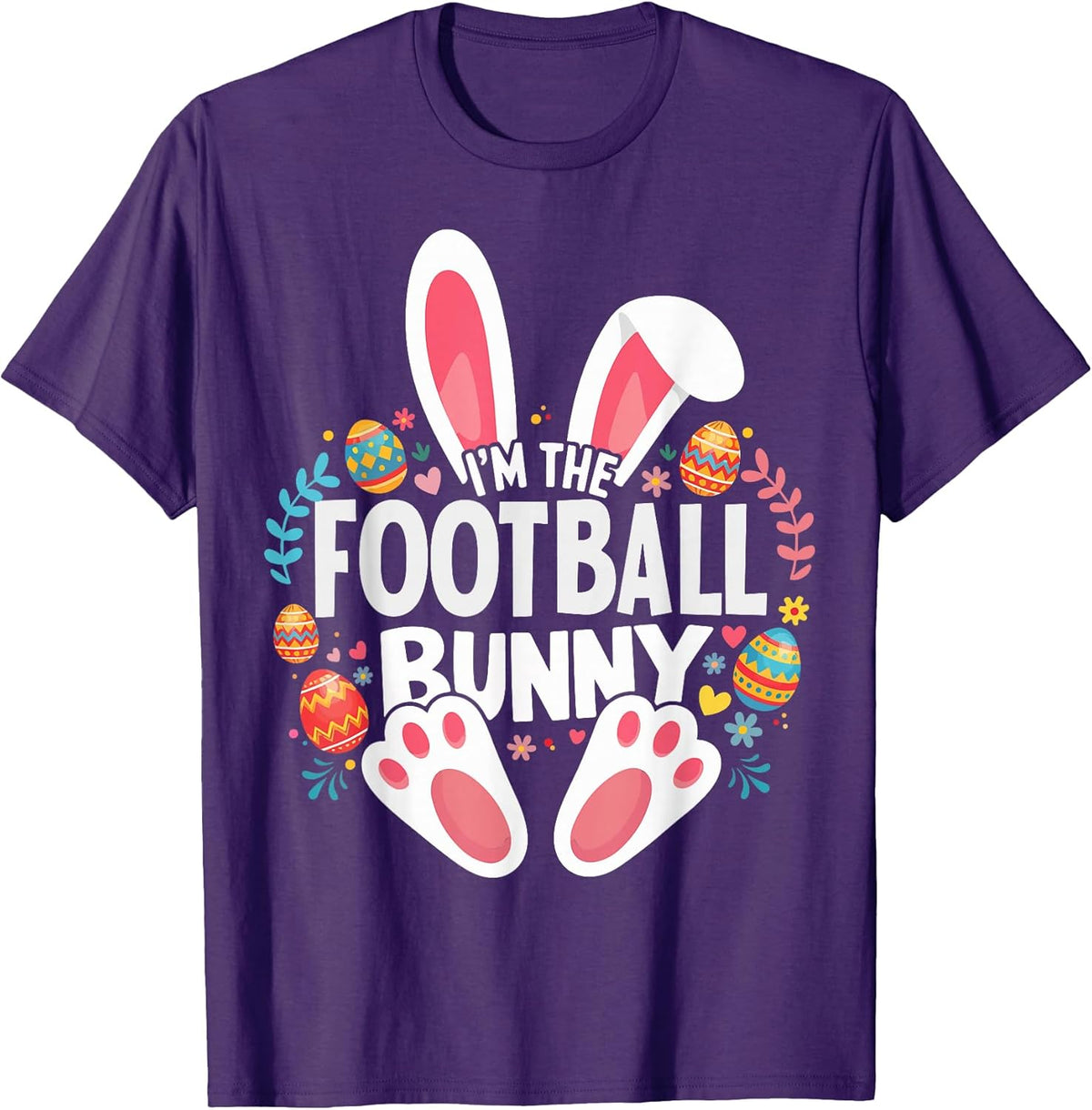 I'm The Football Bunny Matching Easter Family Unisex