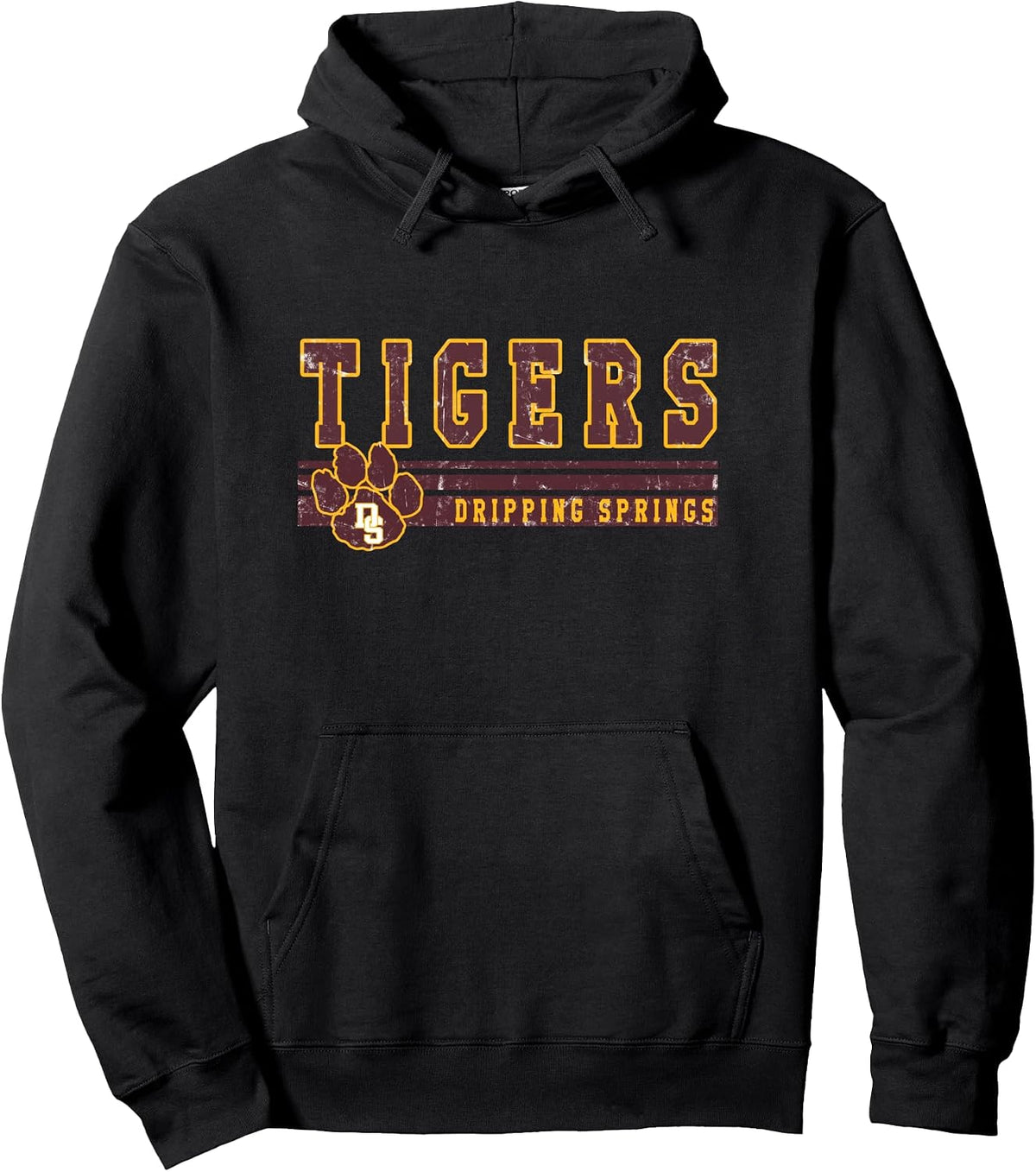 Dripping Springs High School Tigers Pullover Hoodie
