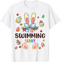 I'm The Swimming Bunny Easter Day Matching Family Egg Hunt Unisex