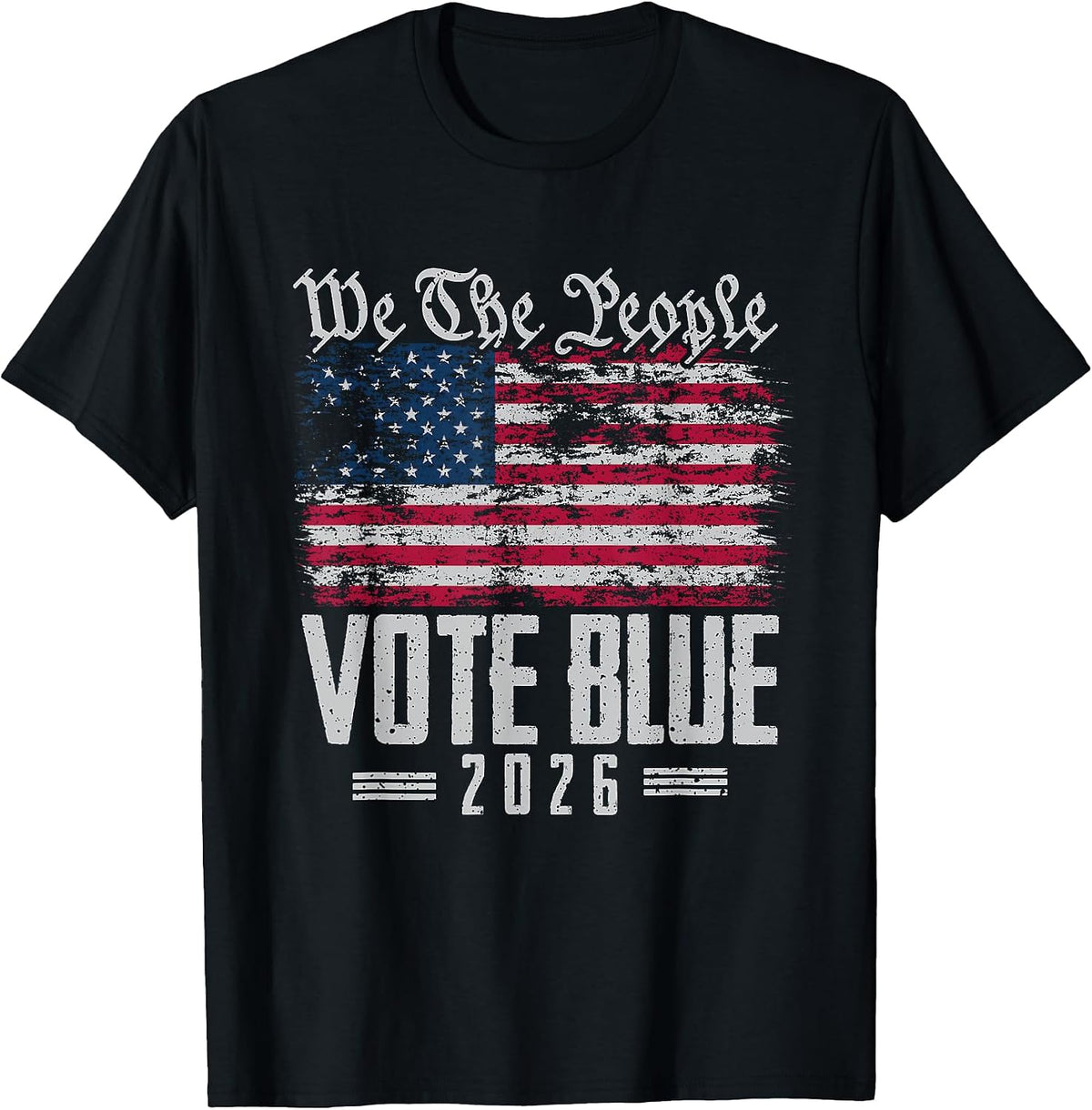 Vintage 2026 Vote Blue Democrat - Blue Wave T-Shirt