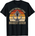 Fantasy Football League Big Loser Last Place Trophy Award T-Shirt