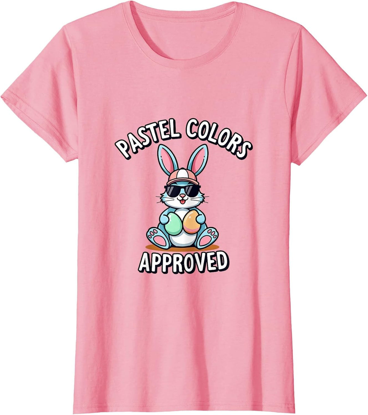 Pastel Colors Approved Easter Mens Design Unisex