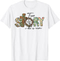 He Is Risen Cross Jesus Easter Day Christians True Story Unisex