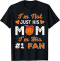 Basketball Mom #1 Fan Supportive Moms Outfit