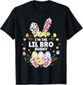 I'm The Lil Bro Bunny Matching Family Leopard Easter 2026 Unisex