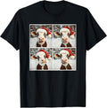 Christmas Winter Wonderland Cow Farmer T-Shirt